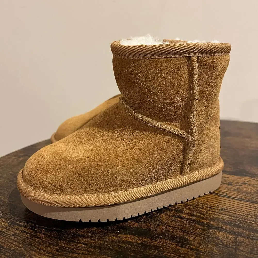 Koolaburra Ugg Boots Kids Koola Short Boot Suede‎ Toddler Size 6 - New w/o tags